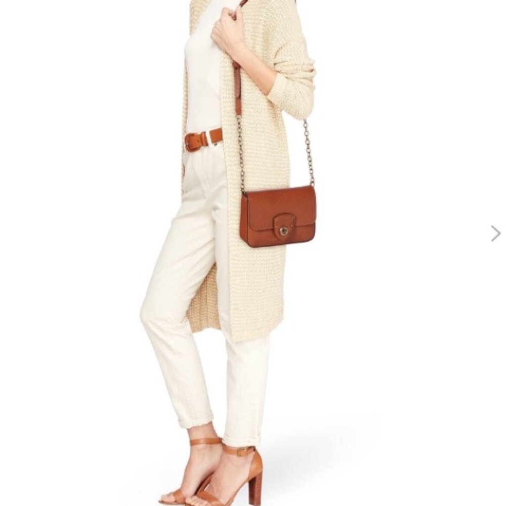 Leather Bag Cross Body Ralph Lauren small bag Envelope Style Bag Red wine color - Picture 5 of 16